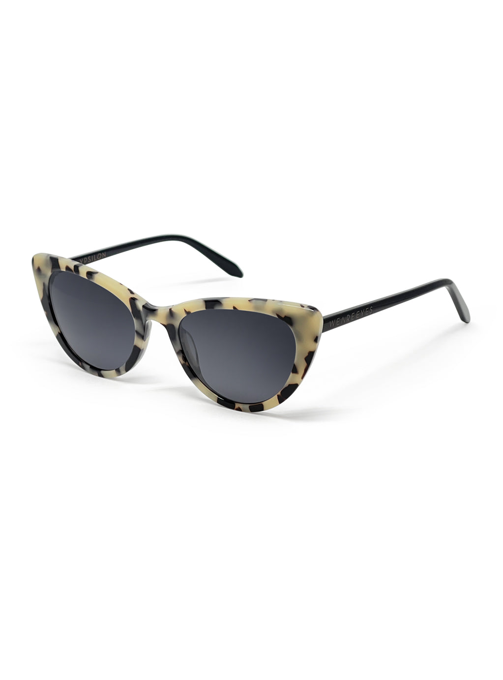 Ypsilon Creme Tortoise with Black Lenses