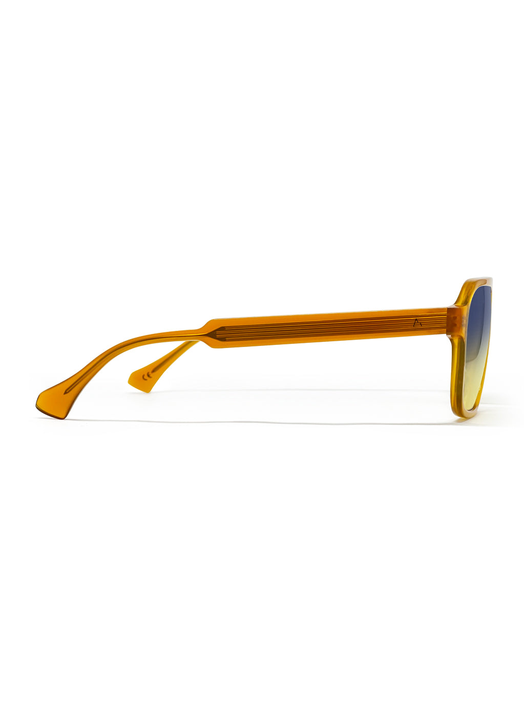 Double-B Orange with Blue/Yellow Gradient Lenses