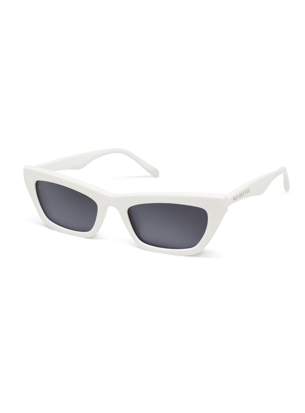 Ra White With Black Lenses
