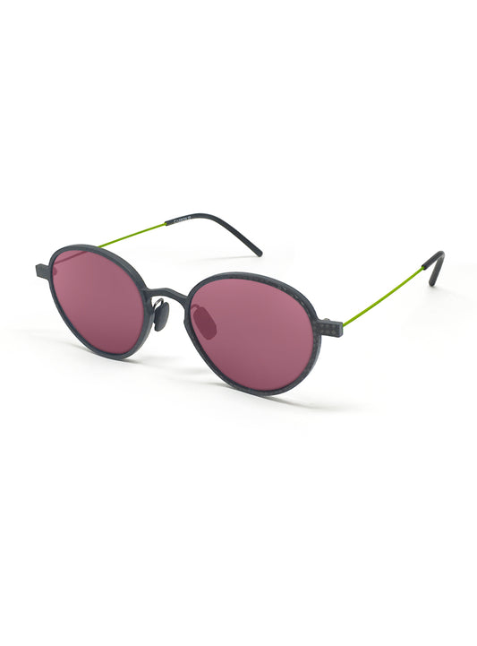 Carbon 12 Black with Pink Lenses