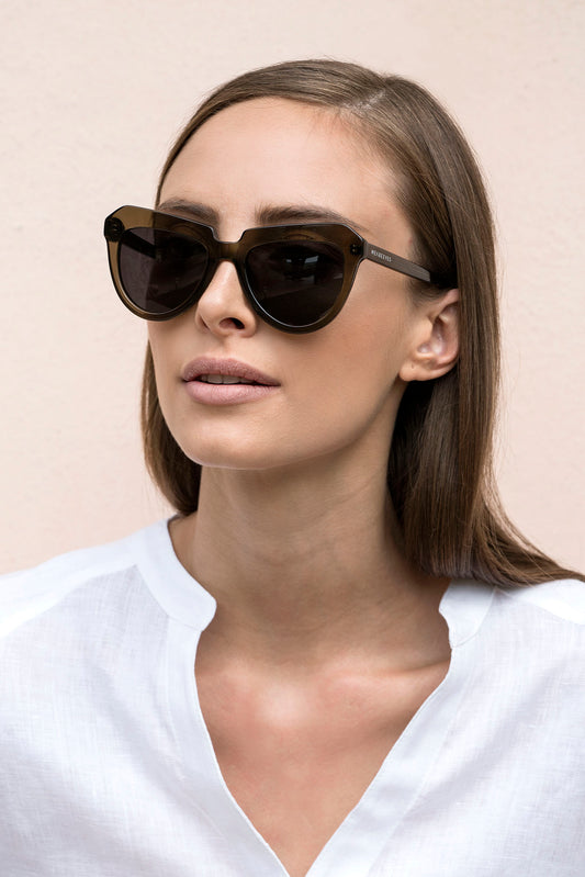 Iota Green with Black Lenses
