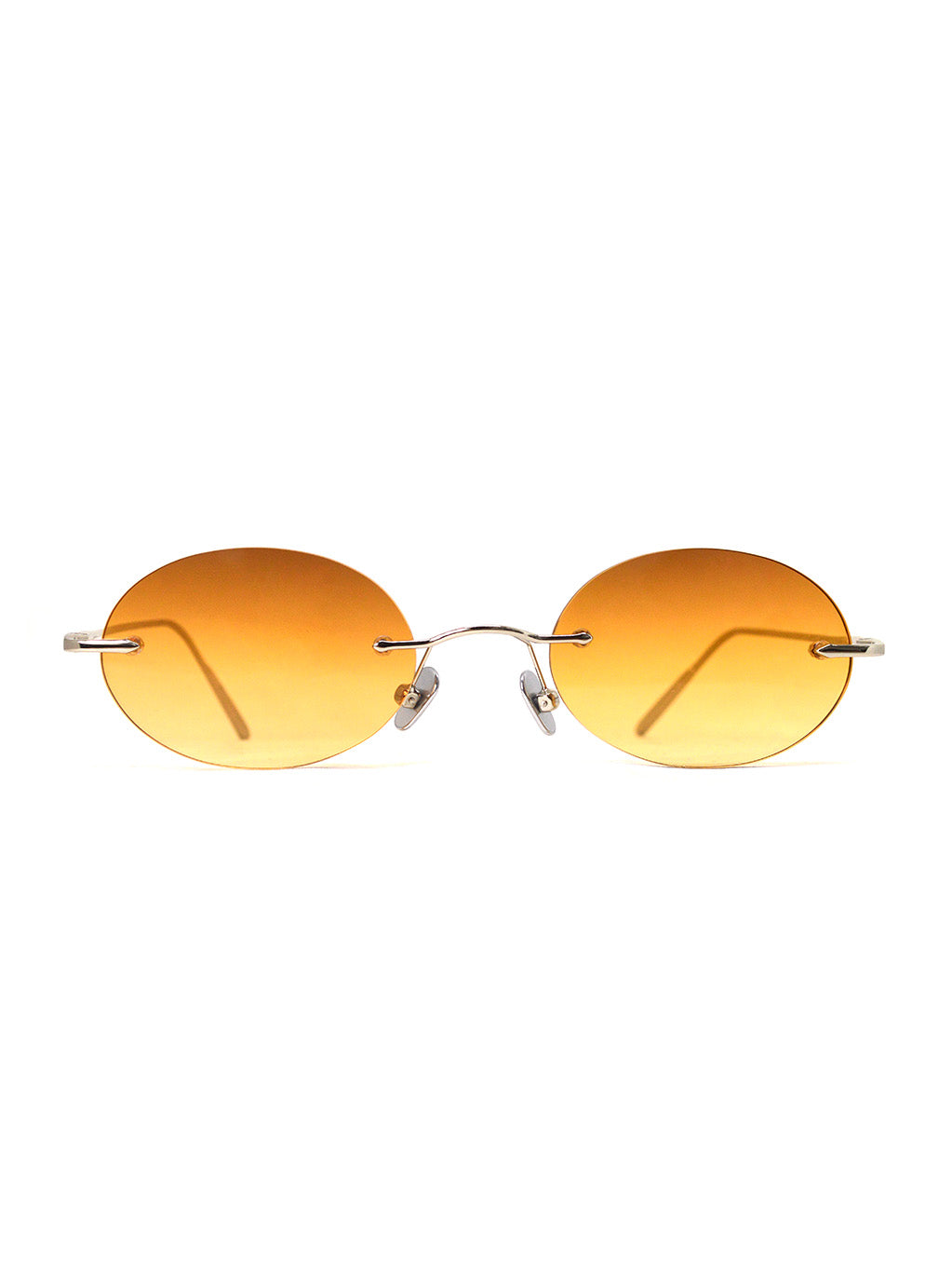 Elenova Silver with Orange Gradient Lenses
