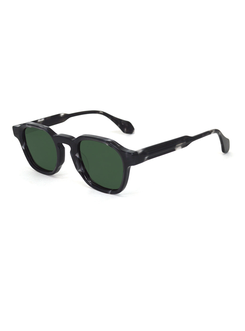 Zuno Black Tortoise with Green Lenses