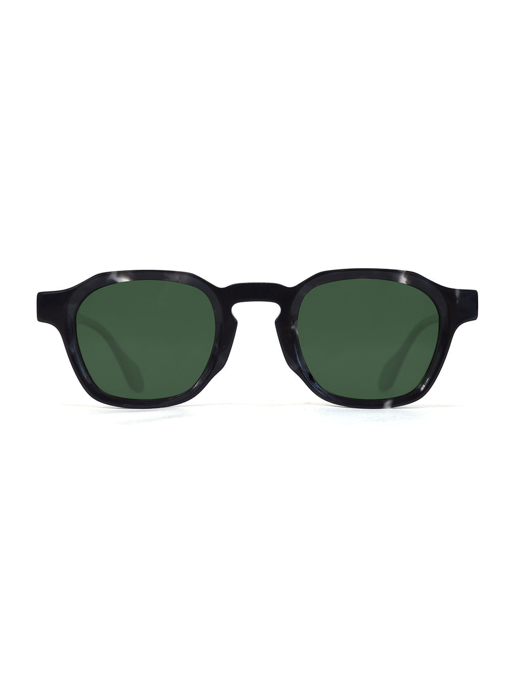 Zuno Black Tortoise with Green Lenses