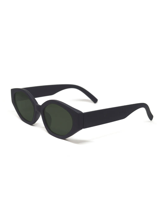 Rethink Black with Dark Green Lenses