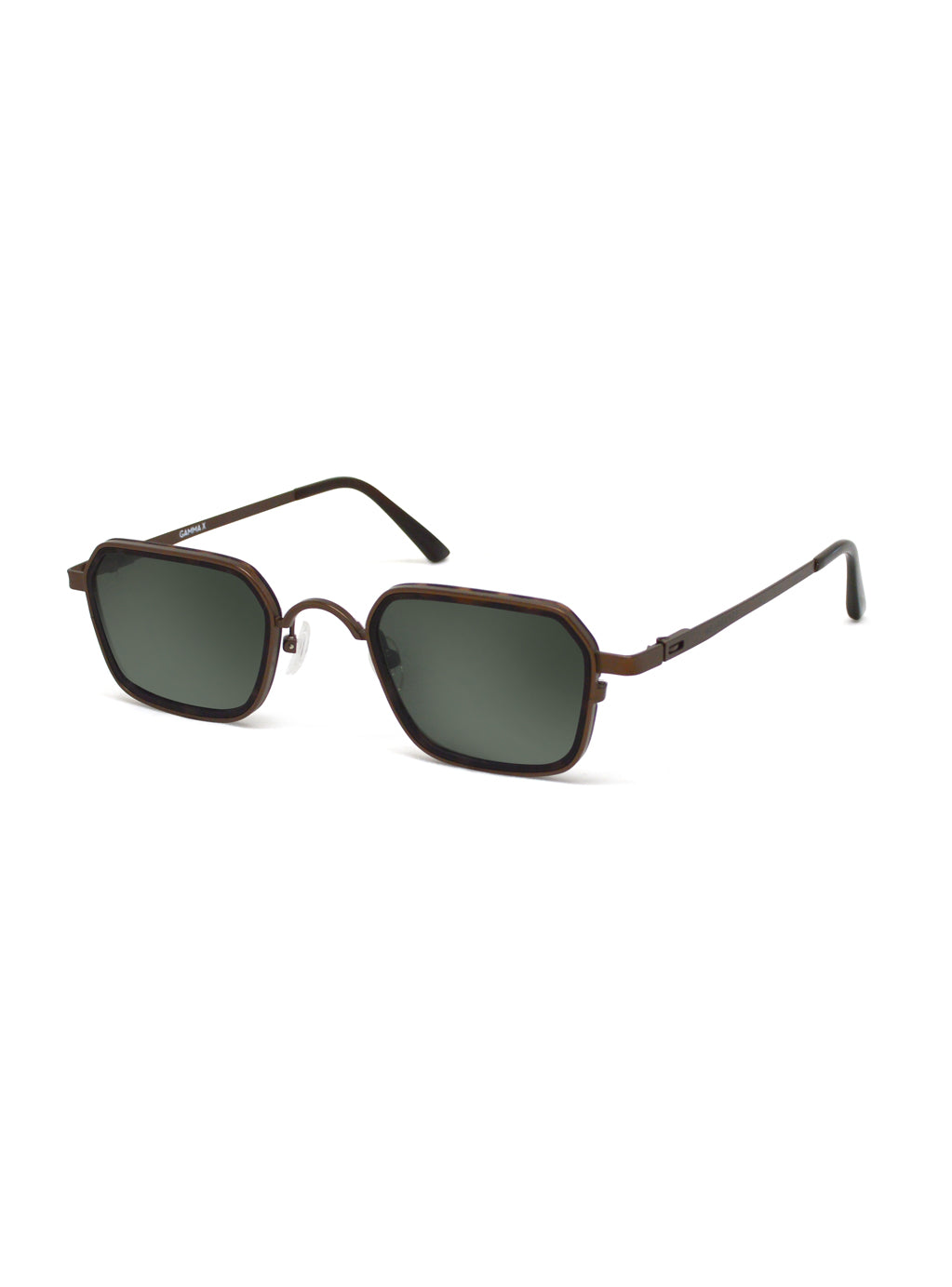 GammaX Brown with Green Lenses